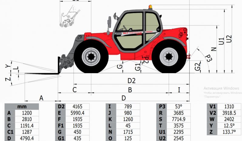 Manitou MLT 735 120 LSU PS full